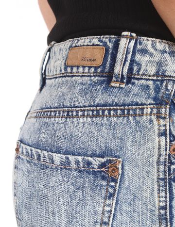 Fusta Pull&Bear, albastru