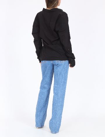 Camasa Bershka, negru