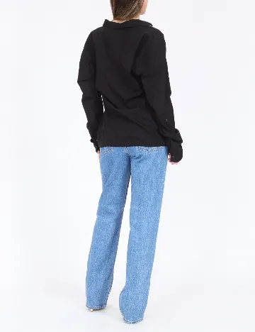 Camasa Bershka, negru