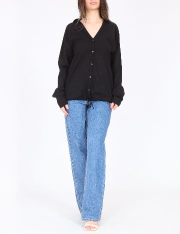 Camasa Bershka, negru