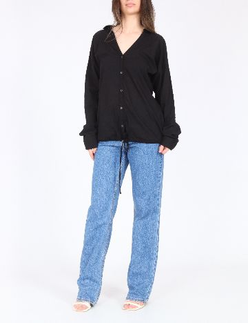 Camasa Bershka, negru