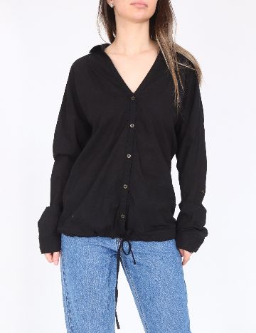 Camasa Bershka, negru