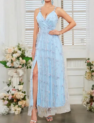 Rochie lunga SHEIN, albastru