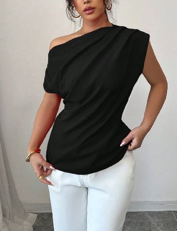 Top SHEIN, negru