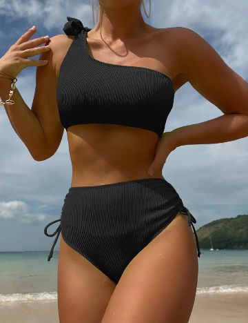 Costum de baie SHEIN, negru