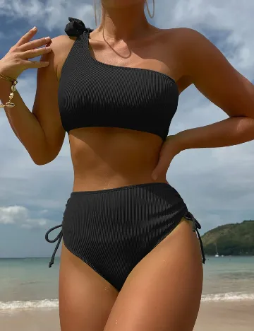 Costum de baie SHEIN, negru