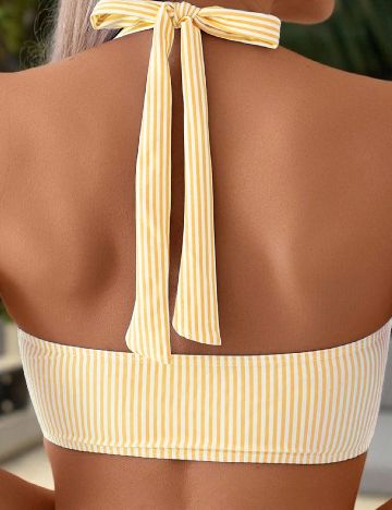 Costum de baie SHEIN, galben