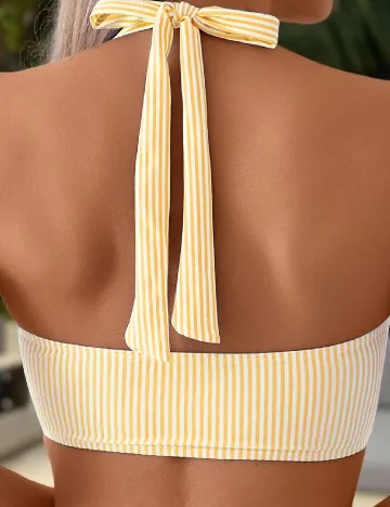 Costum de baie SHEIN, galben