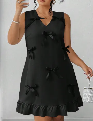 Rochie scurta SHEIN CURVE, negru