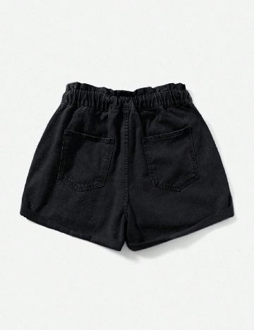 Pantaloni scurti SHEIN CURVE, negru