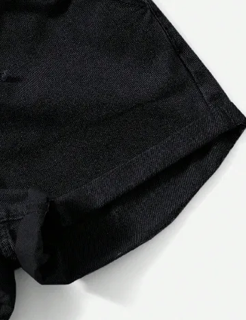 Pantaloni scurti SHEIN CURVE, negru