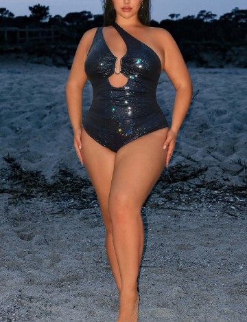 Costum de baie SHEIN CURVE, mix culori