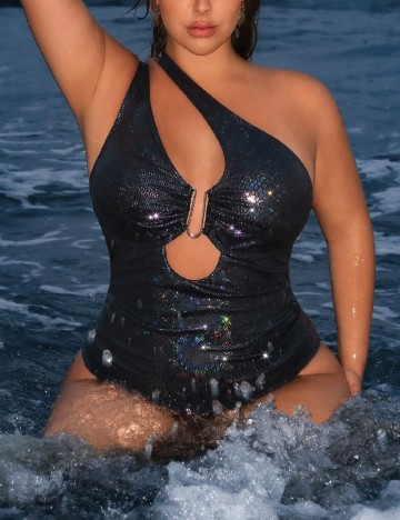 Costum de baie SHEIN CURVE, mix culori