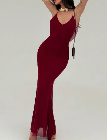 Rochie lunga SHEIN, rosu