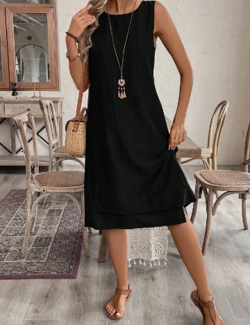 Rochie medie Emery Rose, negru