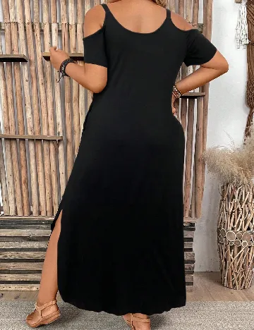 Rochie lunga SHEIN CURVE, negru