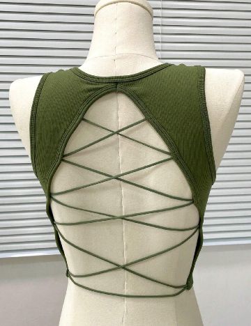 Top SHEIN, verde