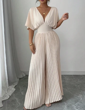 Salopeta SHEIN, crem