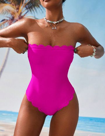 Costum de baie SHEIN, roz