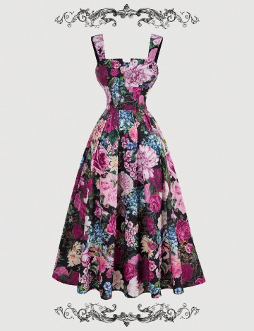 Rochie SHEIN, floral print