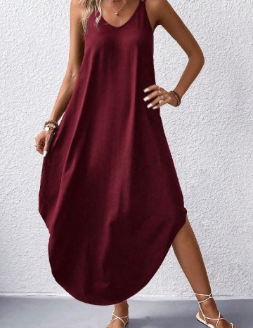Rochie lunga SHEIN, rosu