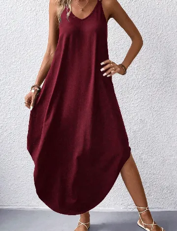 Rochie lunga SHEIN, rosu