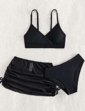 Costum de baie Shein Kids, negru