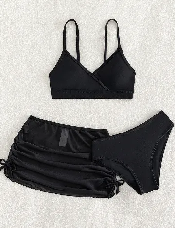 Costum de baie Shein Kids, negru