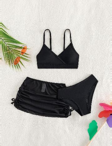 Costum de baie Shein Kids, negru