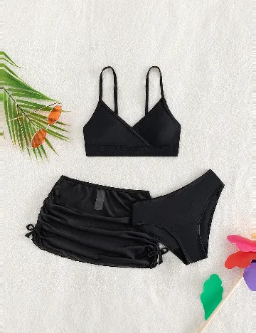 Costum de baie Shein Kids, negru