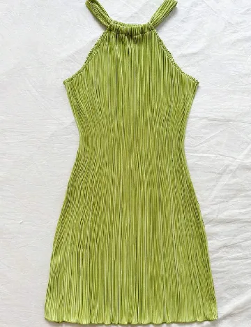 Rochie scurta SHEIN, verde