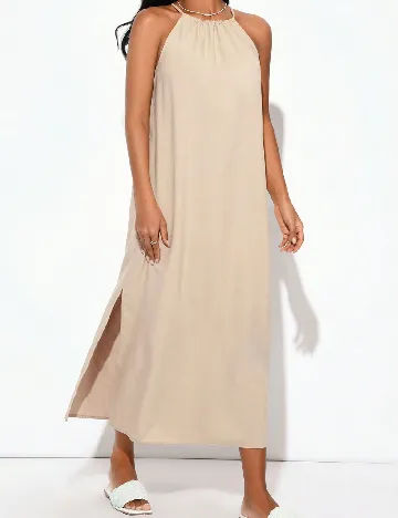 Rochie lunga SHEIN, bej