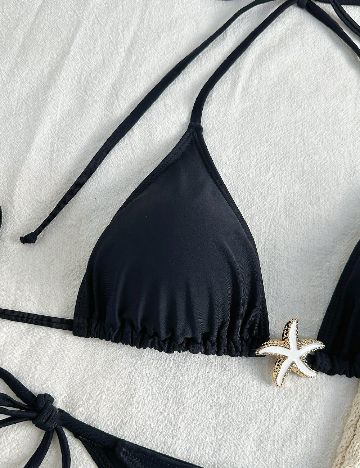 Costum de baie SHEIN, negru