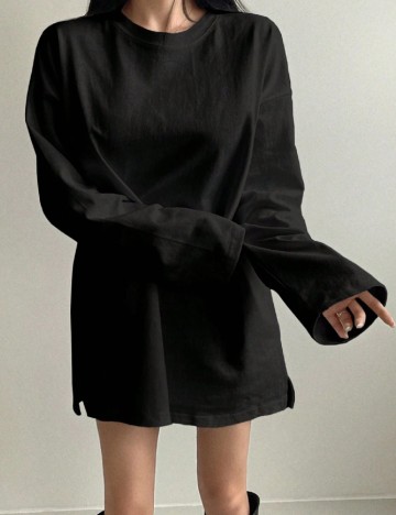 Rochie scurta Dazy, negru