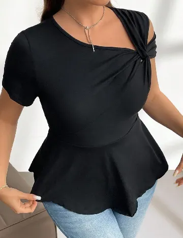 Bluza SHEIN CURVE, negru