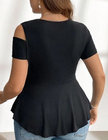 Bluza SHEIN CURVE, negru