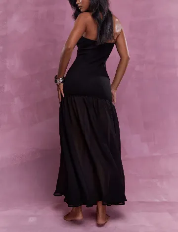 Rochie lunga Missguided, negru