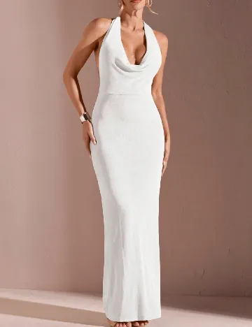 Rochie lunga SHEIN, alb