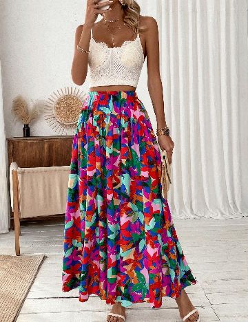 Fusta SHEIN, mix culori