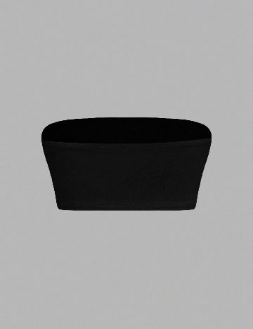 Set topuri 2 bucati SHEIN, alb/negru