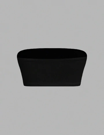 Set topuri 2 bucati SHEIN, alb/negru