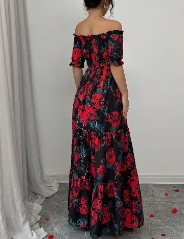 Rochie lunga SHEIN, floral print