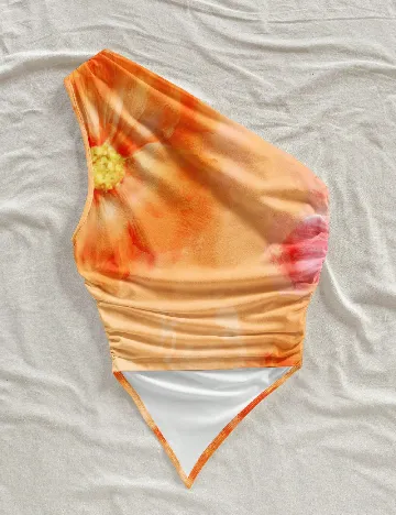 Top SHEIN CURVE, portocaliu