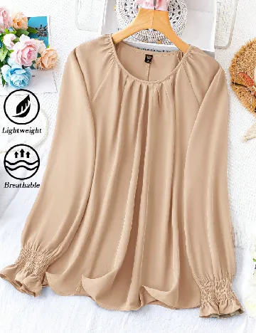 Bluza SHEIN CURVE, crem