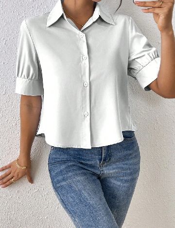 Camasa SHEIN, alb