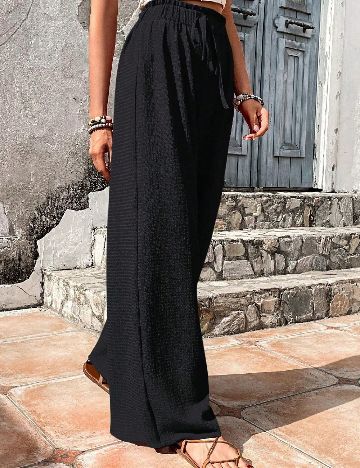 Pantaloni SHEIN, negru