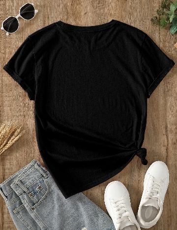 Tricou SHEIN, negru