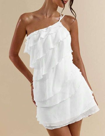 Rochie scurta SHEIN, alb