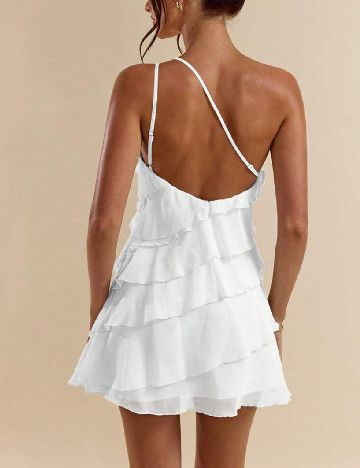 Rochie scurta SHEIN, alb