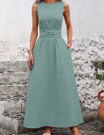 Rochie lunga SHEIN, albastru